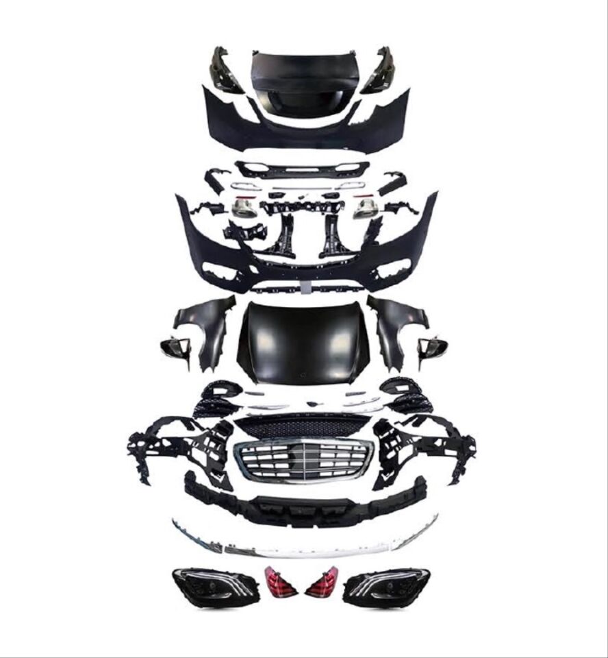 Mercedes S Serisi W221 (05-13) için W222 Makyajlı Kasa Dönüşüm Kiti