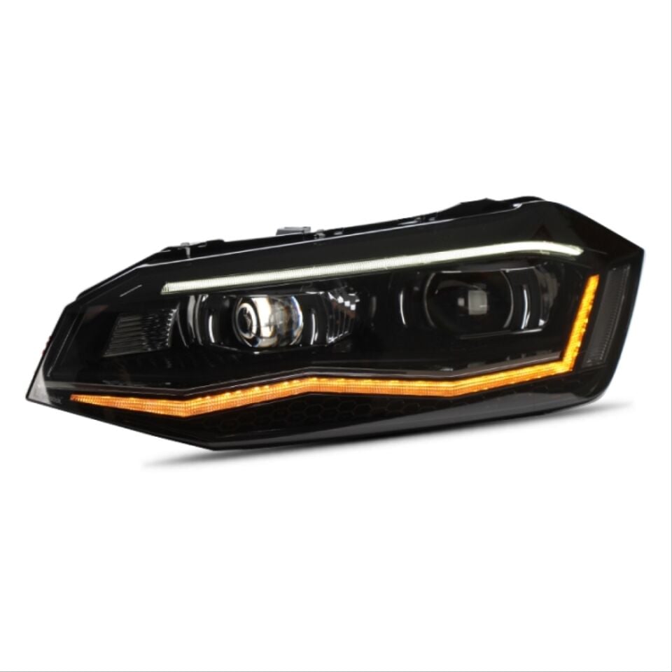 Volkswagen Polo AW 2018-2021 Halojen Uyumlu Full LED Far Seti