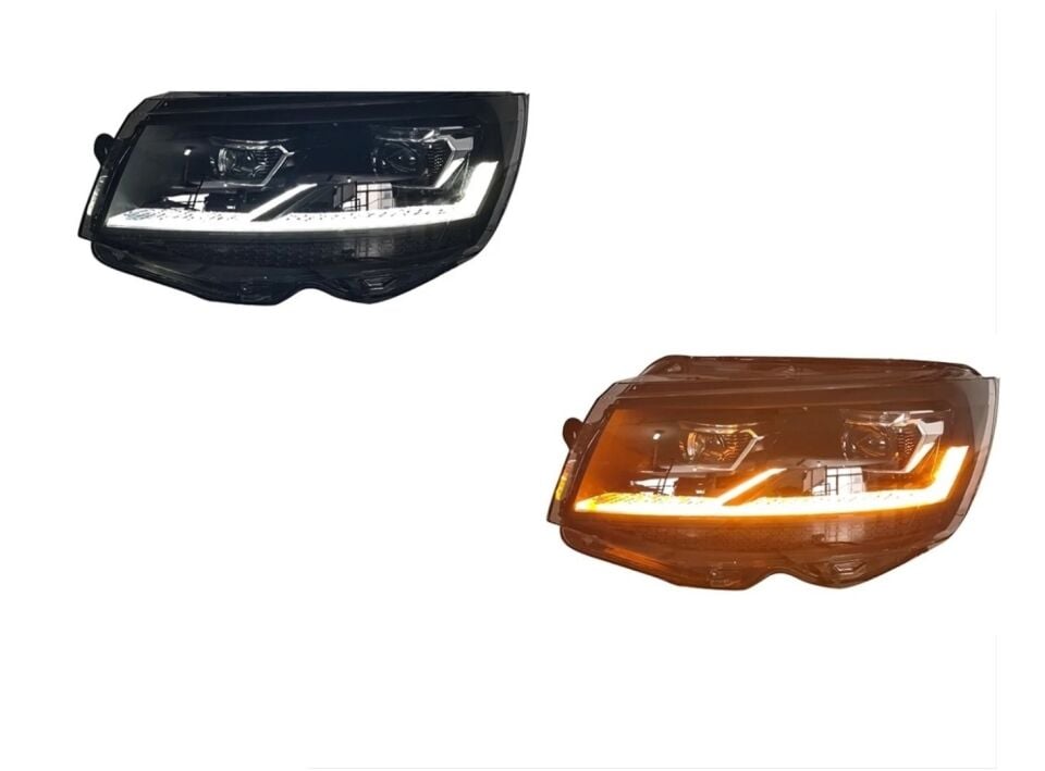 Volkswagen T6 (16-19) için T6.1 Makyajlı Dinamik LED Far Seti (Halojen Uyumlu)
