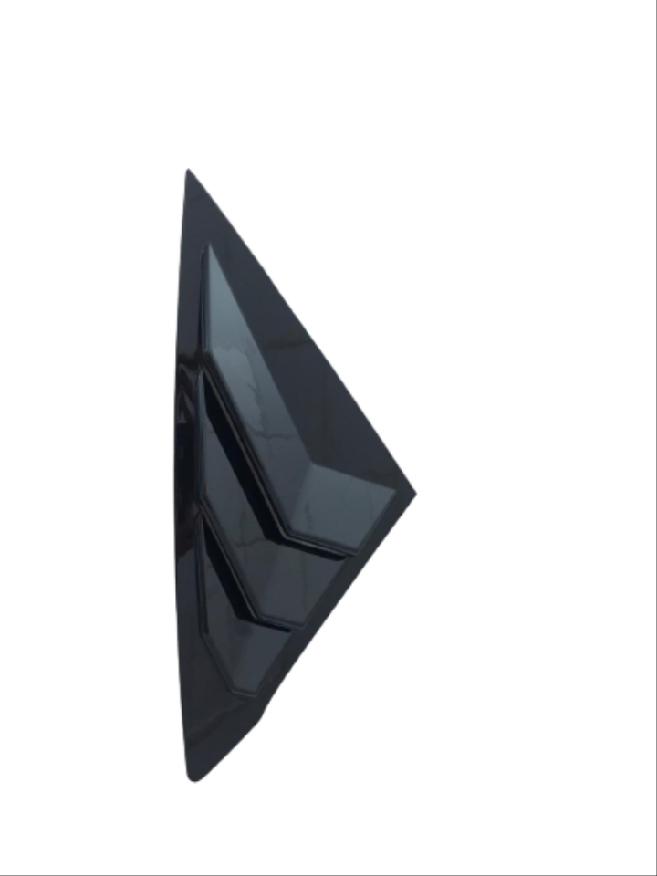 Honda Civic FE Sedan (22+) Kelebek Cam Kaplama Seti Piano Black