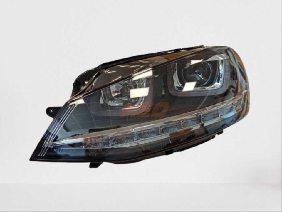 VW Golf 7 GTI U-LED Far Seti Silver (Halojen Uyumlu)