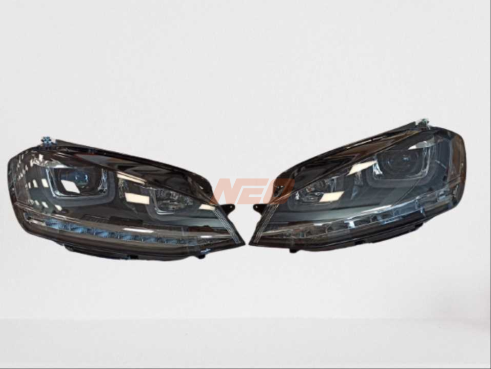VW Golf 7 GTI U-LED Far Seti Silver (Halojen Uyumlu)