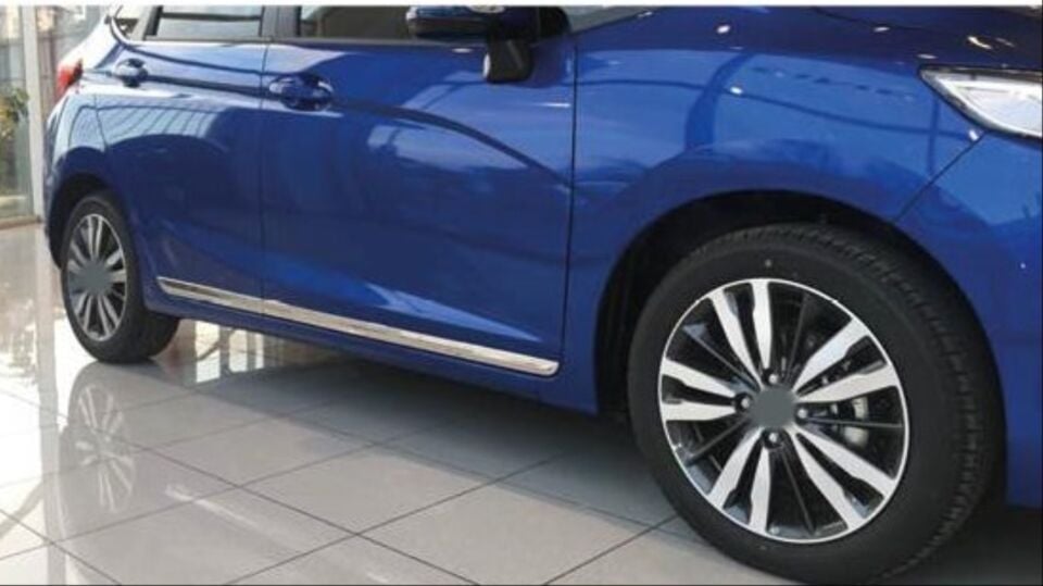 Honda Jazz (2015-2020) Paslanmaz Çelik Kapı Alt Çıta Seti Krom
