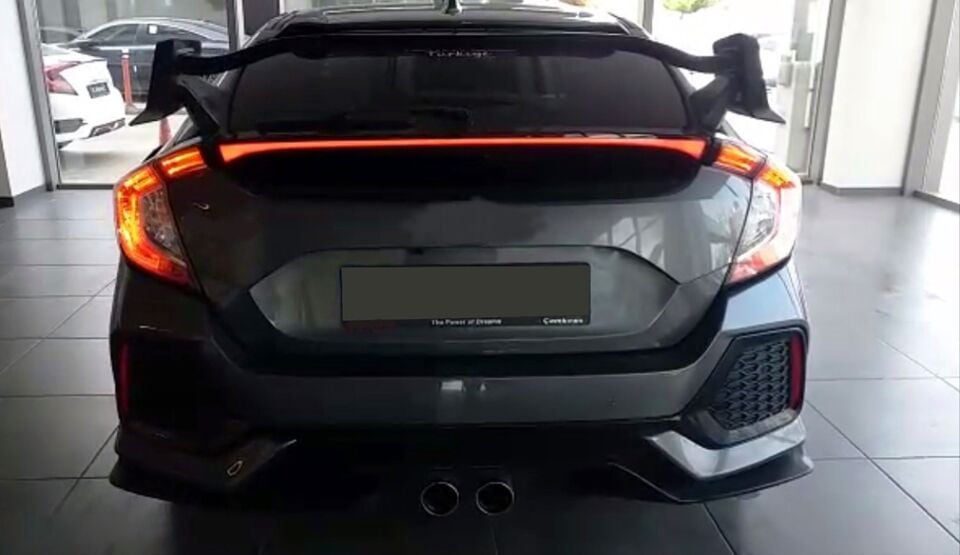Honda Civic Hatchback FK7 2017-2021 Type R Kayar Sinyalli LED'li Tavan Spoyleri