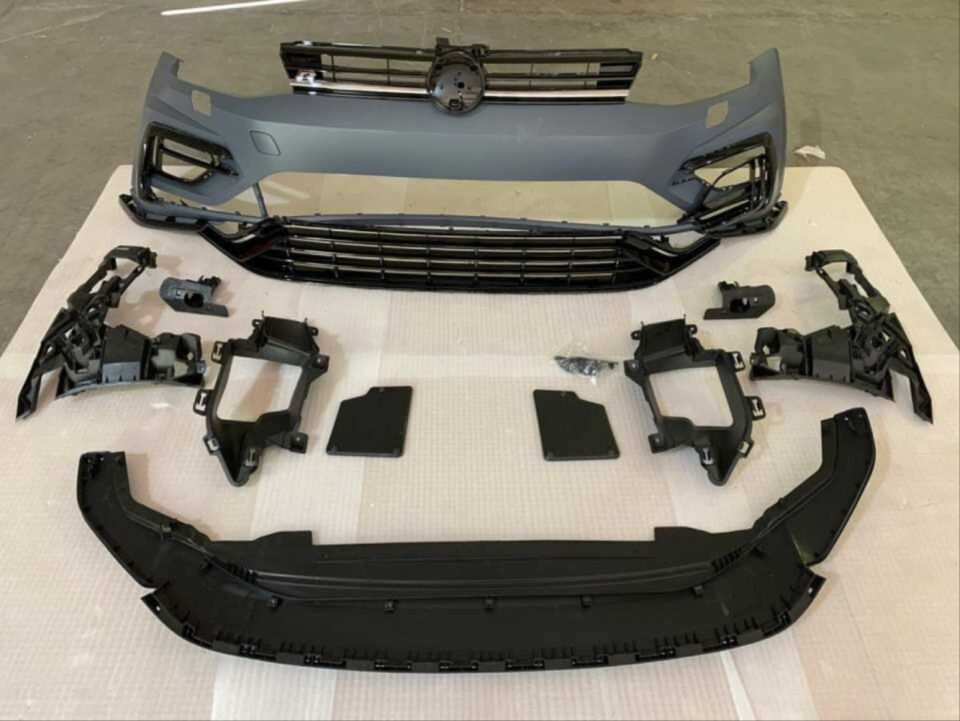 VW Golf 7.5 (17-20) R Ön Tampon ve Panjur Seti