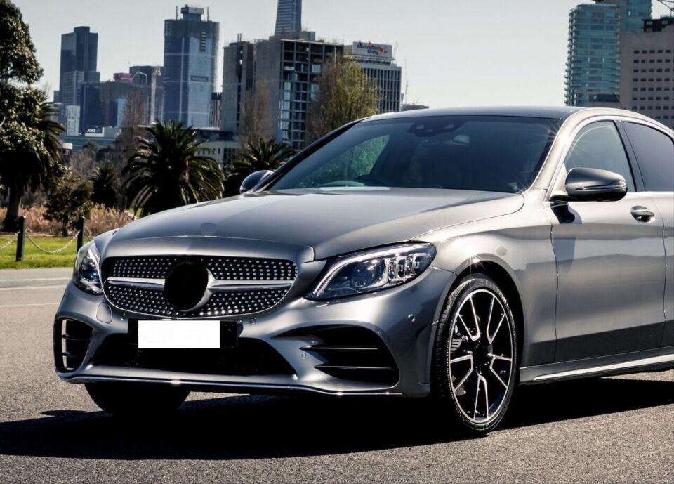 Mercedes-Benz C Serisi W205 2015-2018 Makyajlı AMG Dönüşüm Ön Tampon Seti