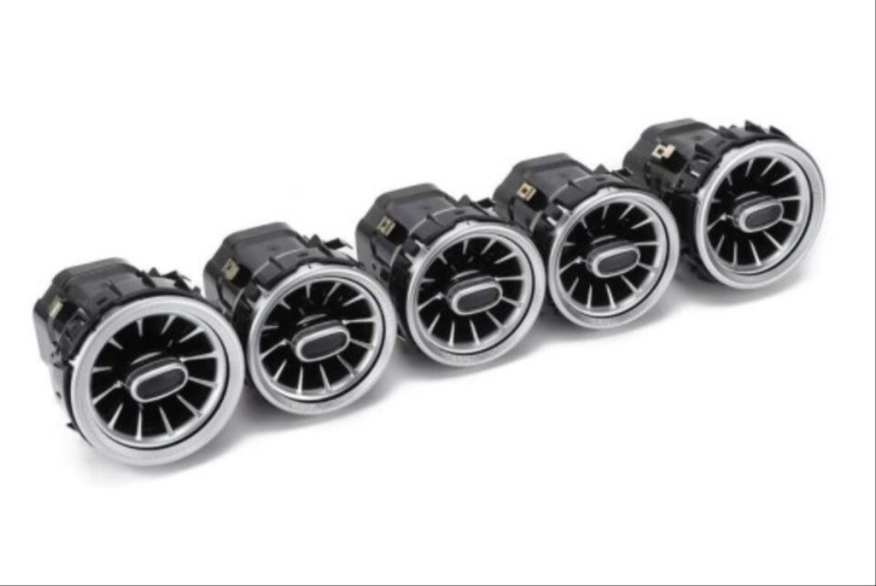 Mercedes-Benz C Serisi W205 2019+ 64 Renk Turbine Ön Havalandırma Ambiyans Aydınlatma Kiti