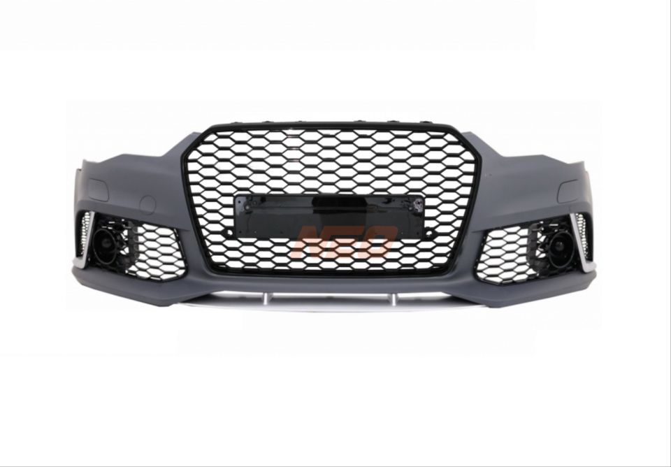 Audi A6 C7 (12-14) RS6 Ön Tampon ve Panjur Seti