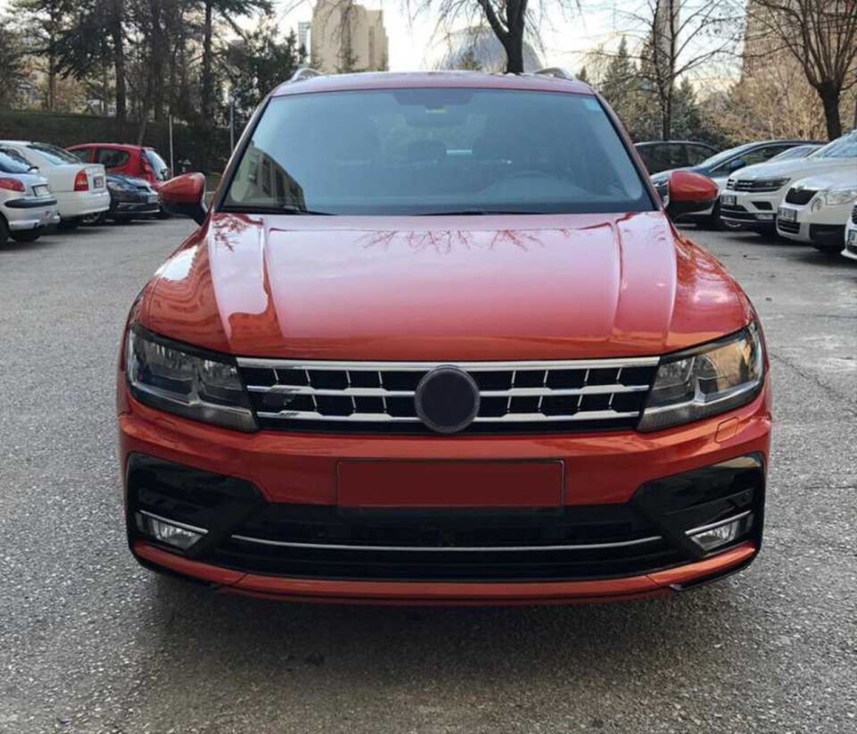 VW Tiguan 2016-2021 R-Line Ön Tampon Panjur ve Dodik Seti