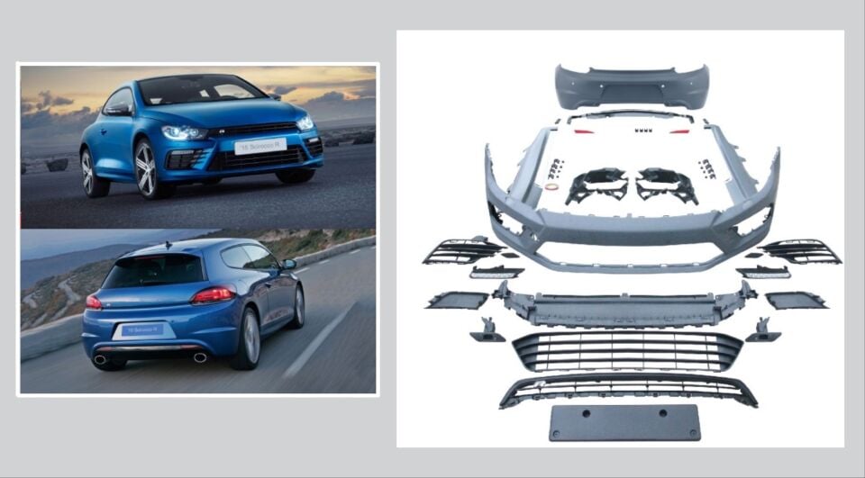 VW Scirocco Makyajlı (14-17) R Full Body Kit Seti
