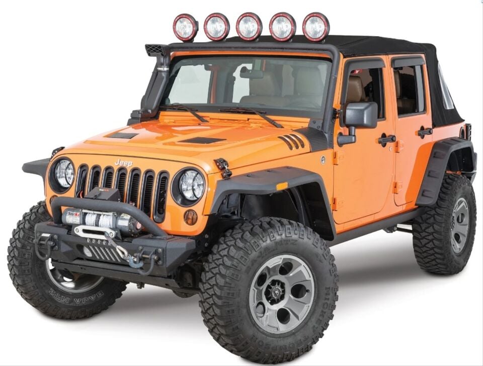 Jeep Wrangler JK 2007-2018 Hurricane LED'li Dodik Seti