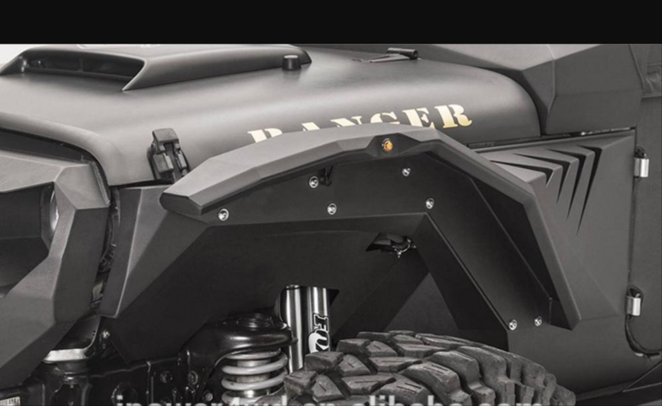 Jeep Wrangler JK Zırh Tipi Metal Çamurluk Dodik Seti