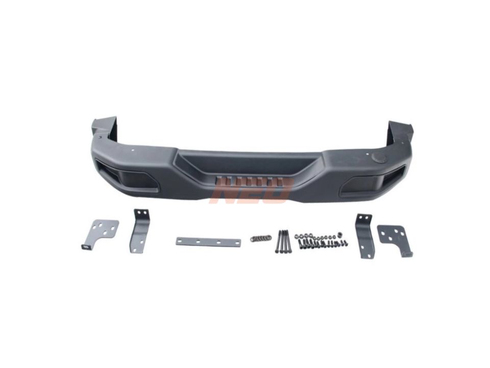 Jeep Wrangler JK 2007-2018 10. Yıl Rubicon Çelik Arka Tampon