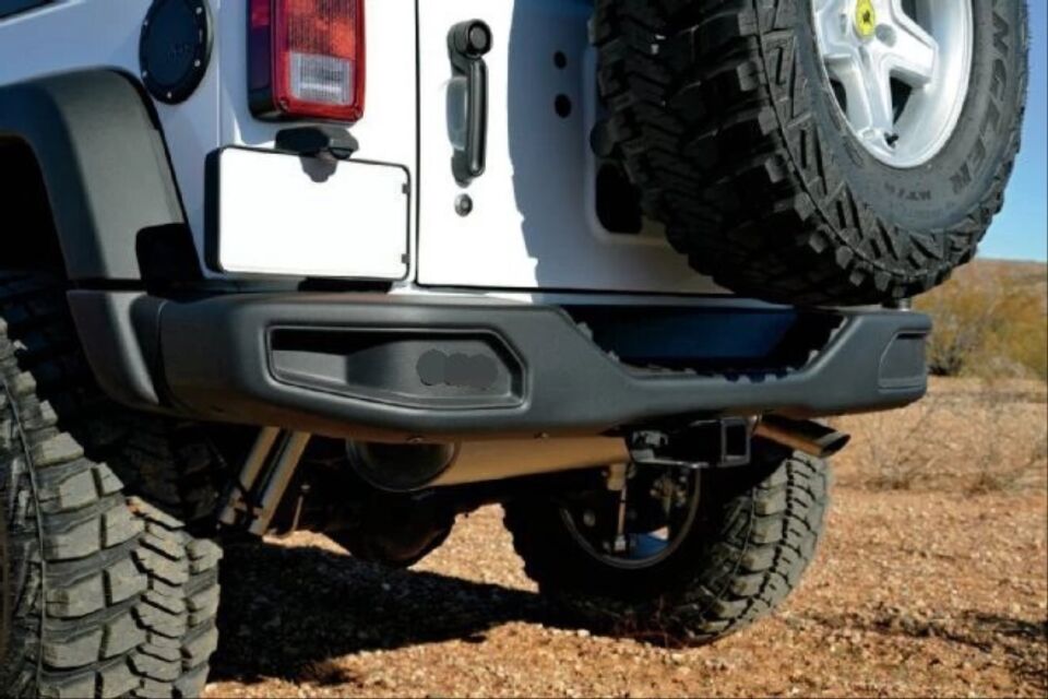 Jeep Wrangler JK 2007-2018 10. Yıl Rubicon Çelik Arka Tampon