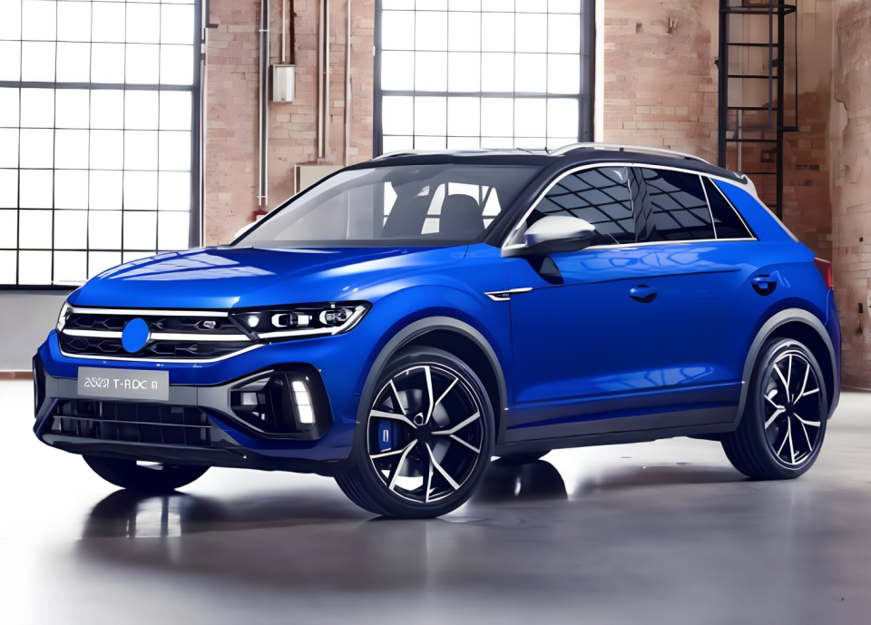 Volkswagen T-Roc (2022+) R-Line Ön Tampon ve LED'li Panjur Seti