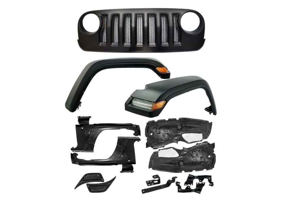 Jeep Wrangler JK 2007-2018 JL Kasa Dönüşüm Kiti (Full Ön Bölüm)