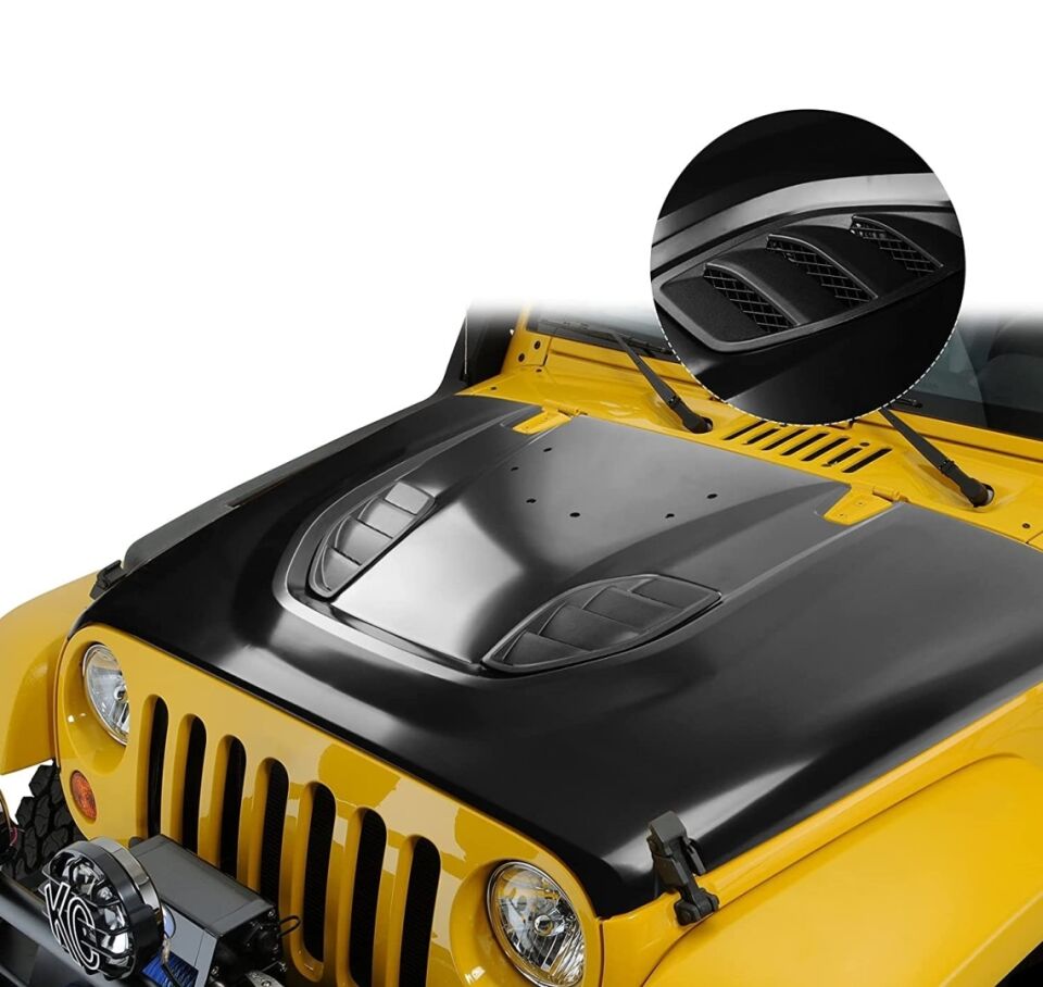 Jeep Wrangler JK 2007-2018 10. Yıl Rubicon Çelik Motor Kaputu
