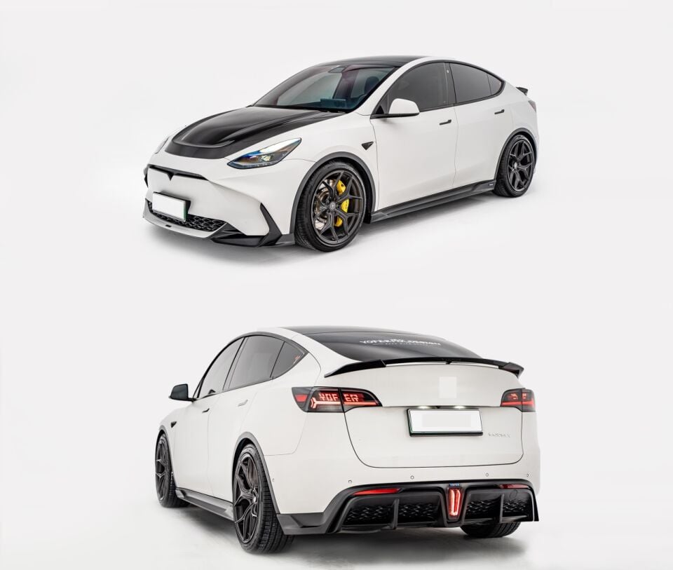 Tesla Model Y (20+) Loong Flame Widebody Full Body Kit Seti