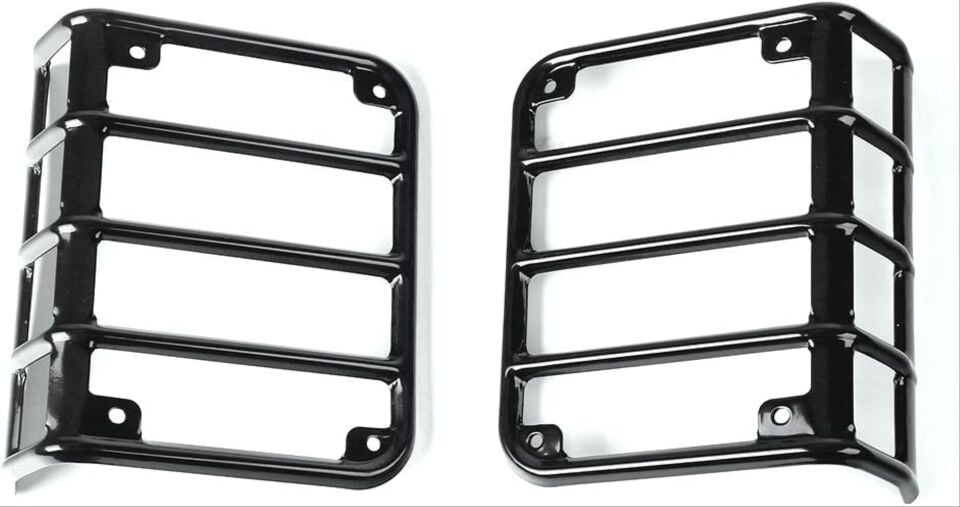 Jeep Wrangler JK (07-17) Arka Stop Koruma Demiri Seti Mat Siyah