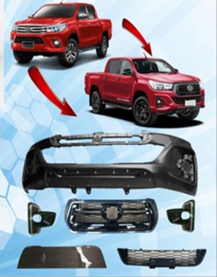 Toyota Hilux Revo 2021+ Rocco Kasa Dönüşüm Body Kit (2016-2020 için)