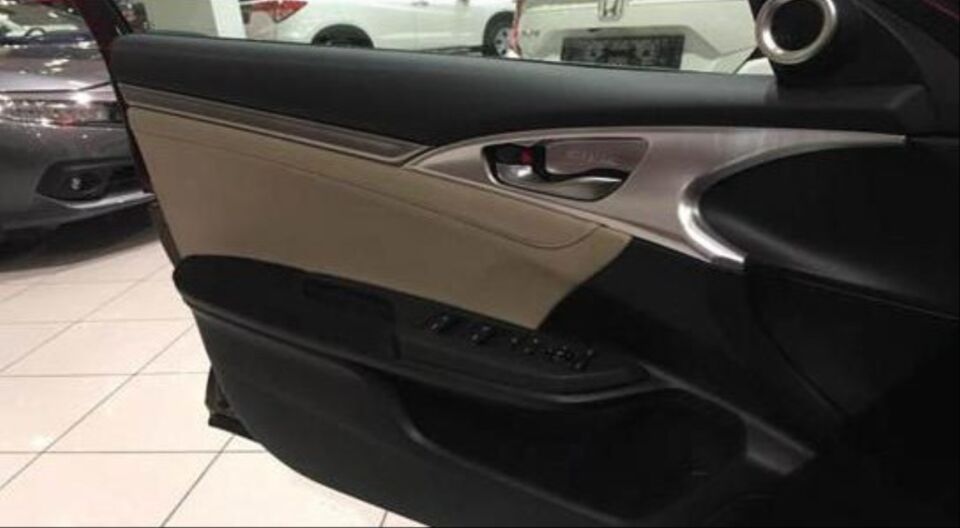 Honda Civic FC5/FK7 İç Kapı Kolu Çerçeve Seti 4 Parça Gümüş