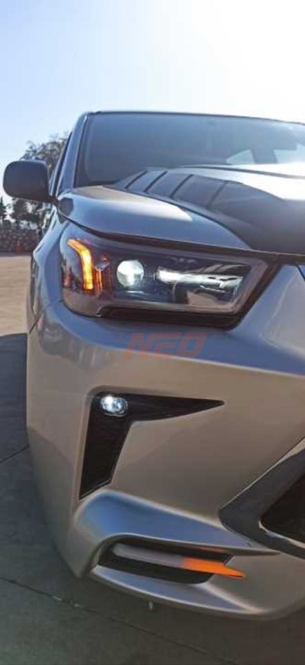 Toyota Hilux Vigo 2005-2015 Lexus Dönüşüm Body Kit (Ön Tampon ve Panjur)