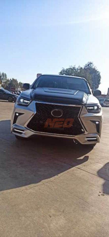 Toyota Hilux Vigo 2005-2015 Lexus Dönüşüm Body Kit (Ön Tampon ve Panjur)