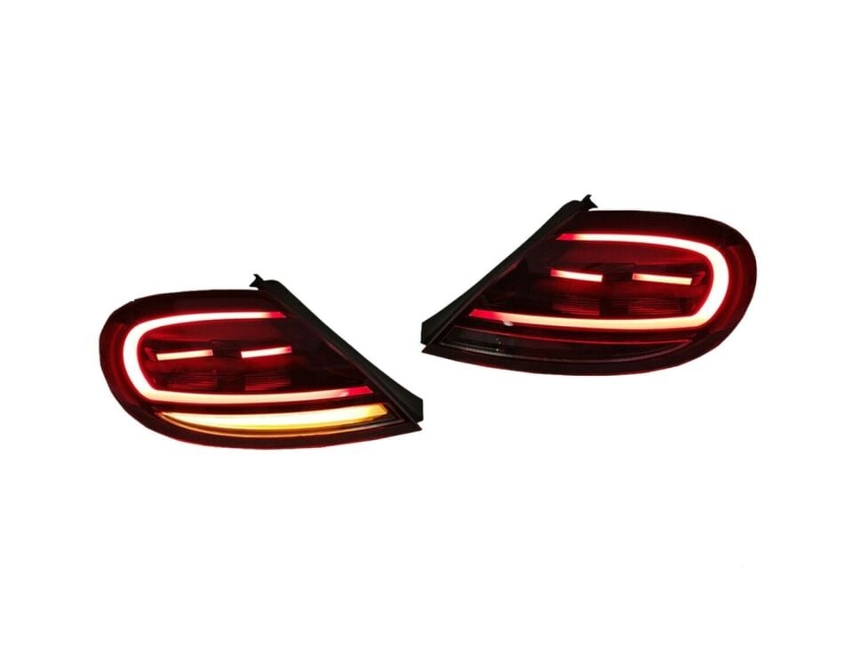 Volkswagen Beetle A5 2012-2019 Kayar Sinyalli Full LED Stop Seti (Füme)