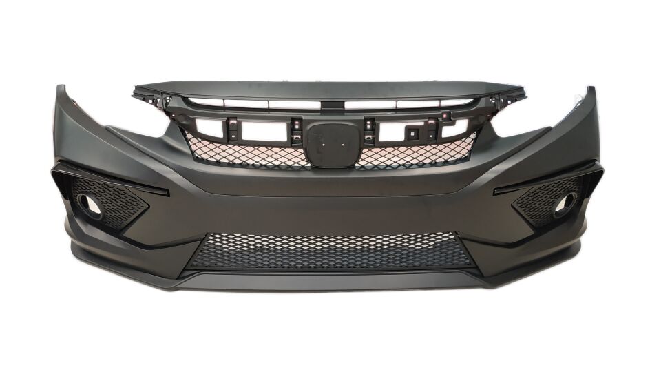 Honda Civic FC5 Concept Ön Tampon Eki (Piyano Siyah Detaylı)