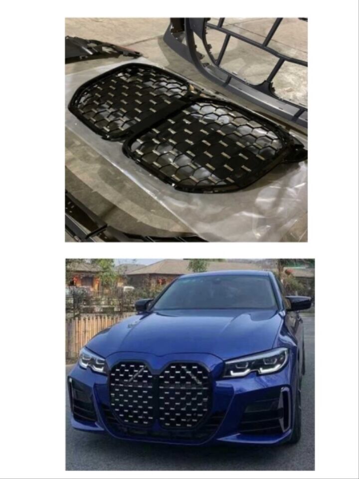 BMW 3 Serisi G20 G22 Ön Tampon & Panjur Seti (2019+)
