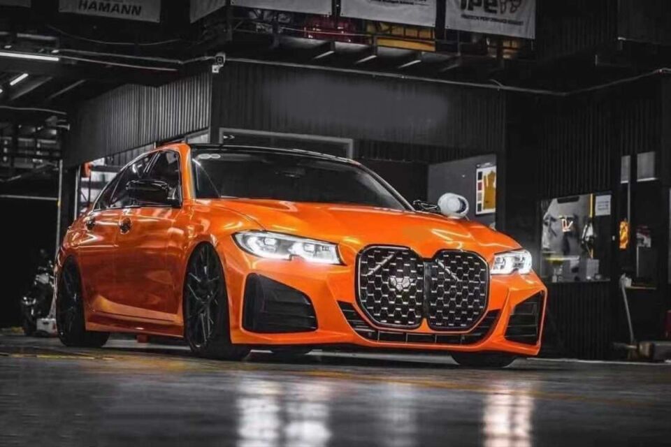 BMW 3 Serisi G20 G22 Ön Tampon & Panjur Seti (2019+)