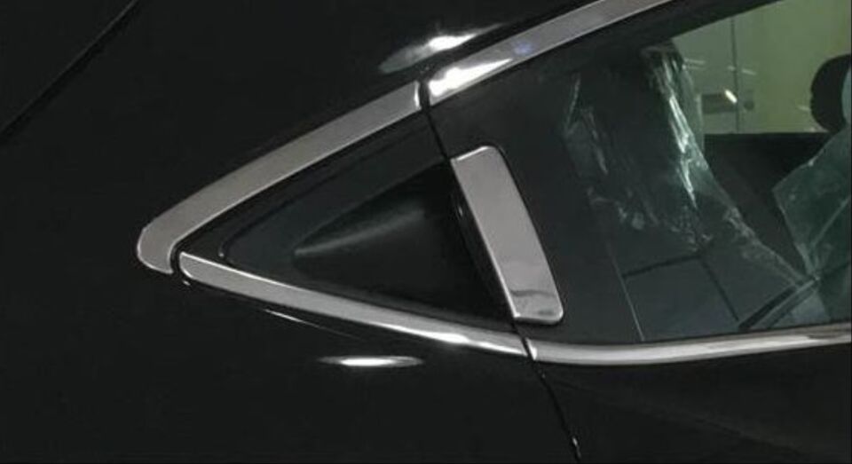 Honda HR-V RV 2022 Sonrası Komple Cam Çerçeve Çıta Seti Krom
