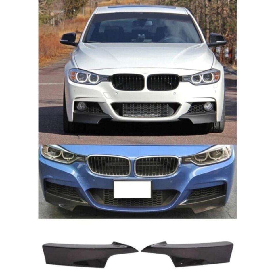 BMW 3 Serisi F30 M-Tech Ön Tampon Flap Takımı (2012-2018