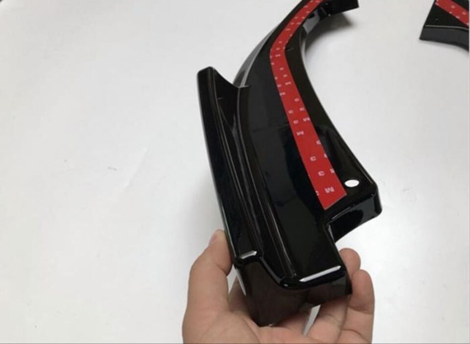 Honda Civic FC5 Arka Tampon Köşe Eki Flap Seti Piano Black