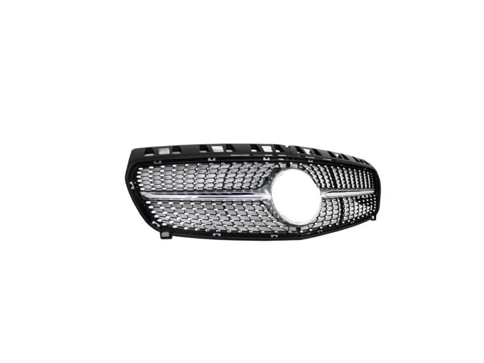 Mercedes-Benz CLA Serisi W117 Makyajlı Diamond Panjur Krom & Gri
