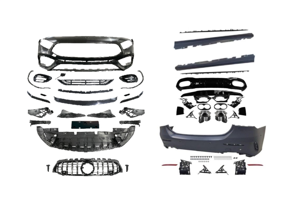 Mercedes A-Serisi Sedan V177 (18+) A45 AMG Full Body Kit Seti