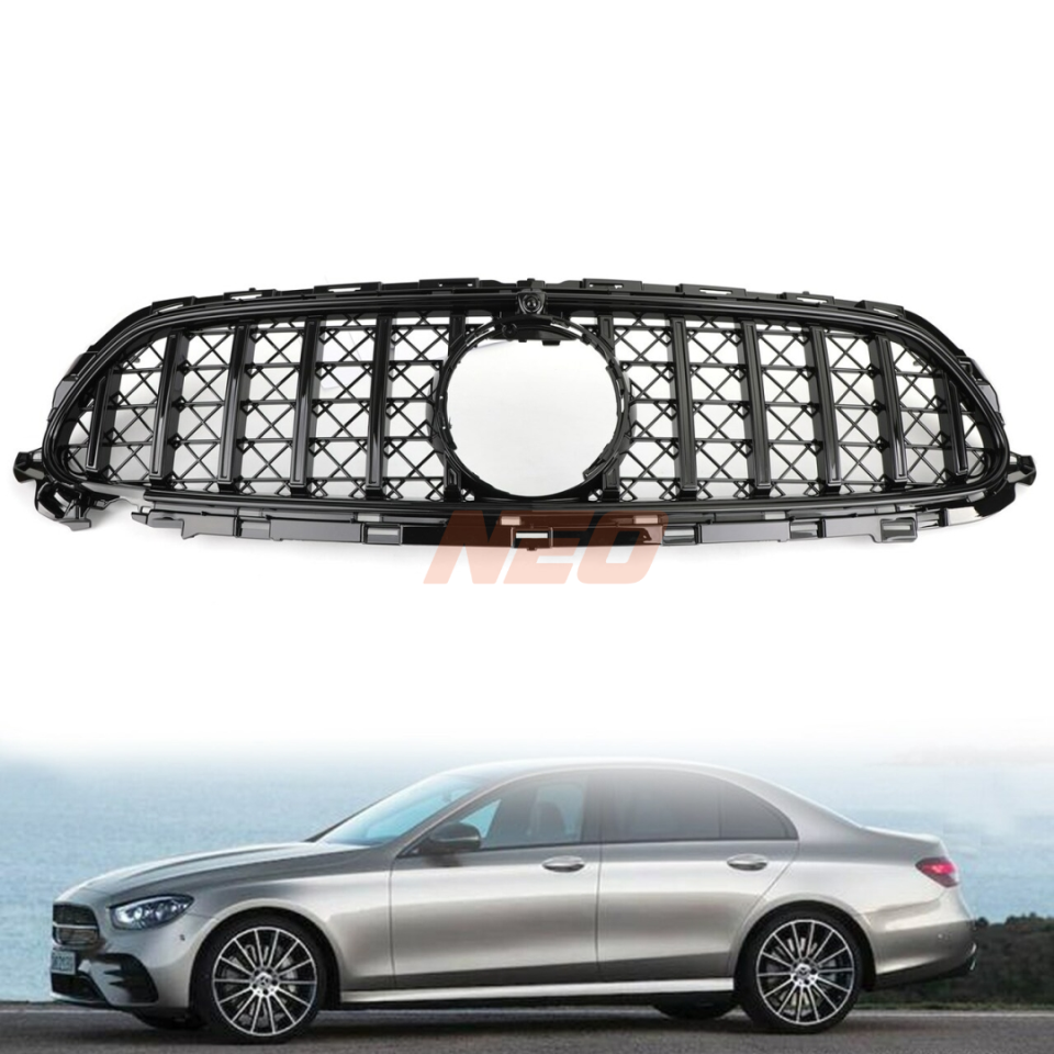 Mercedes-Benz E Serisi W213 Makyajlı GTR Telli Panjur Piano Black