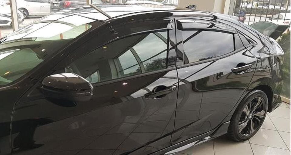 Honda Civic FK7 Hatchback Cam Rüzgarlığı Seti 4 Parça
