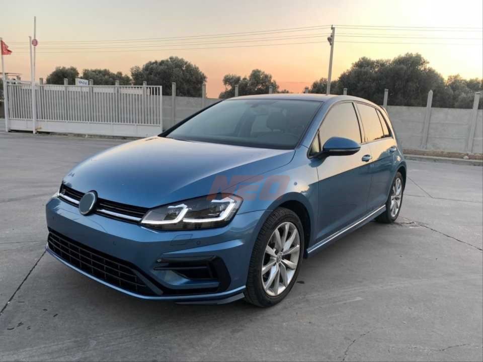 VW Golf 7 için Golf 7.5 Full LED Ön Far Seti (Dinamik Sinyal)