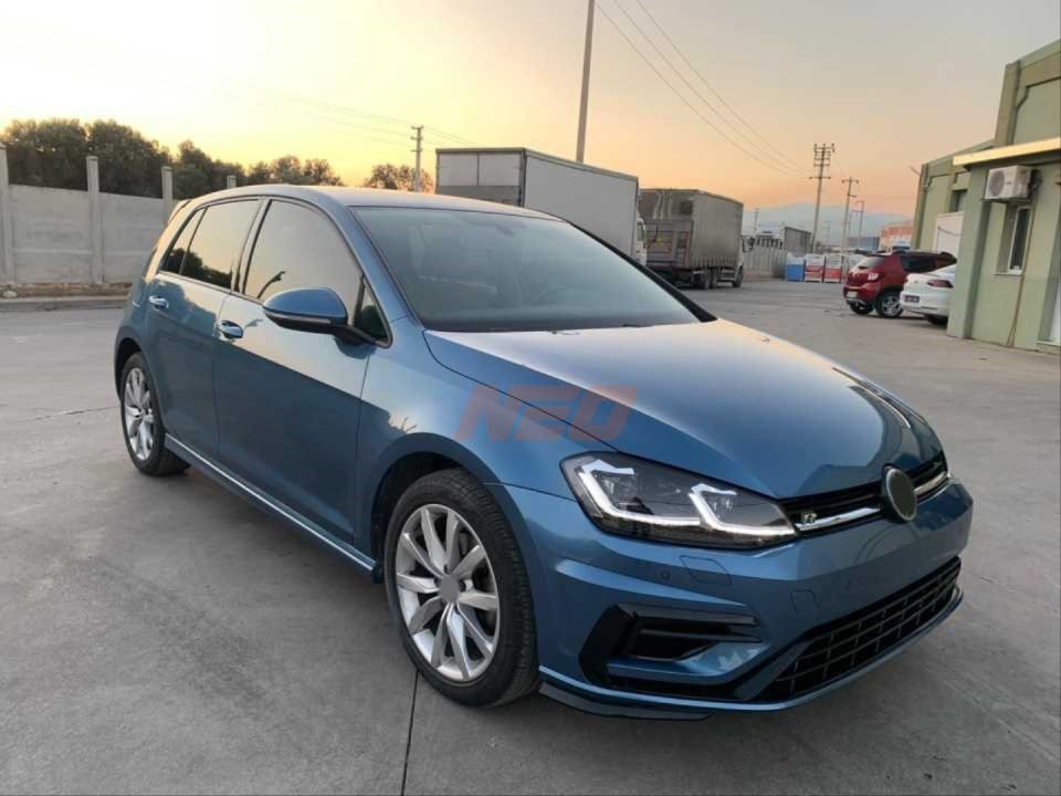 VW Golf 7 için Golf 7.5 Full LED Ön Far Seti (Dinamik Sinyal)
