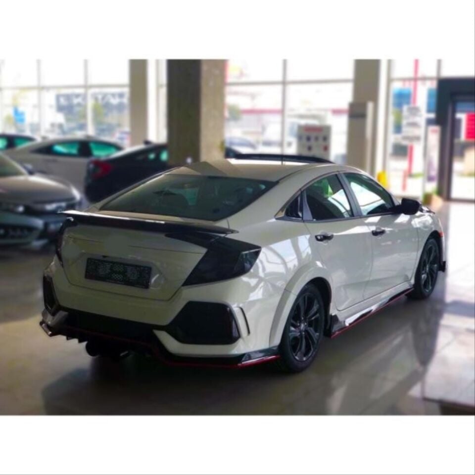 Honda Civic FC5 Sedan Type R Arka Çamurluk Dodik Seti (Boyasız)