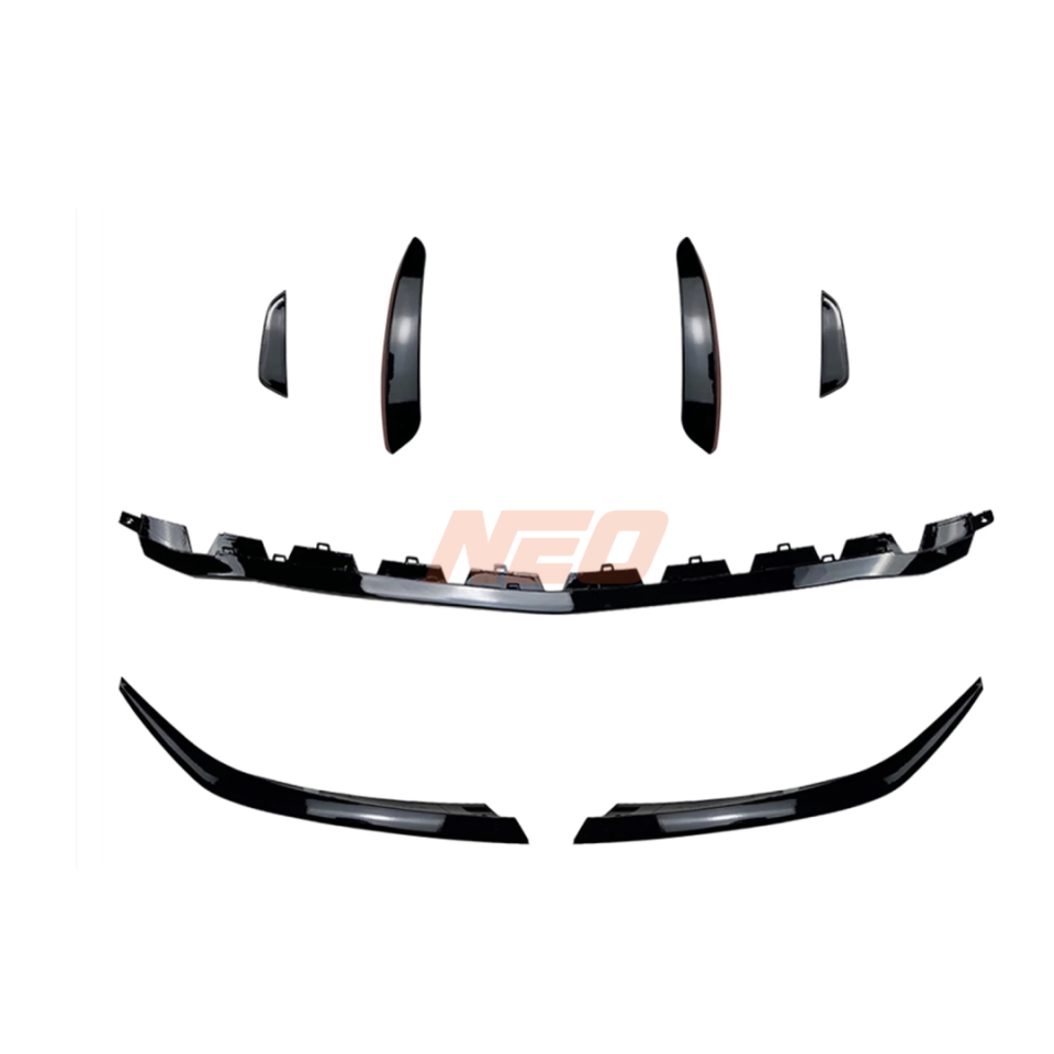 Mercedes-Benz A Serisi W177 AMG Ön Lip Seti Piano Black (7 Parça)