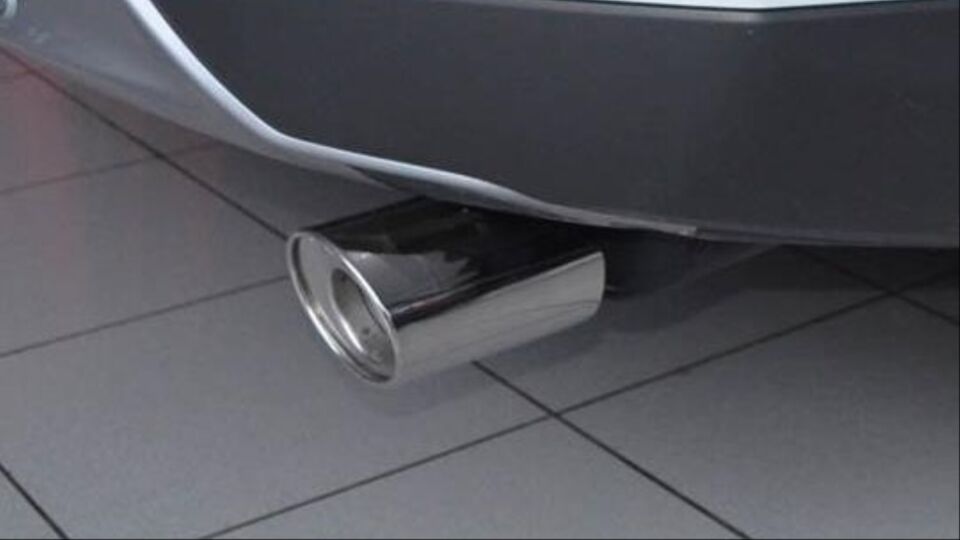 Honda CR-V 2012-2017 Paslanmaz Çelik Oval Egzoz Ucu