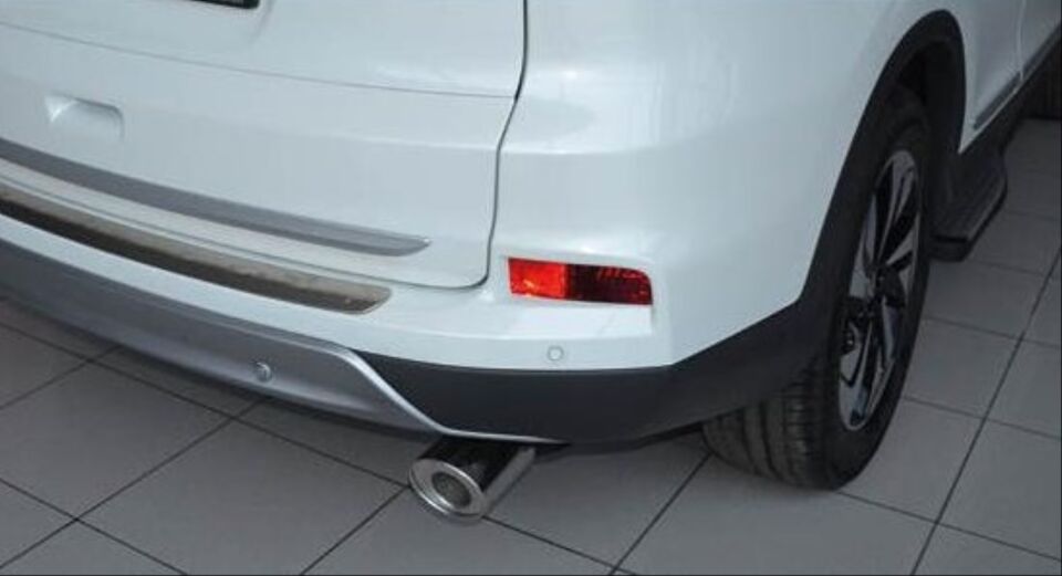 Honda CR-V 2012-2017 Paslanmaz Çelik Oval Egzoz Ucu