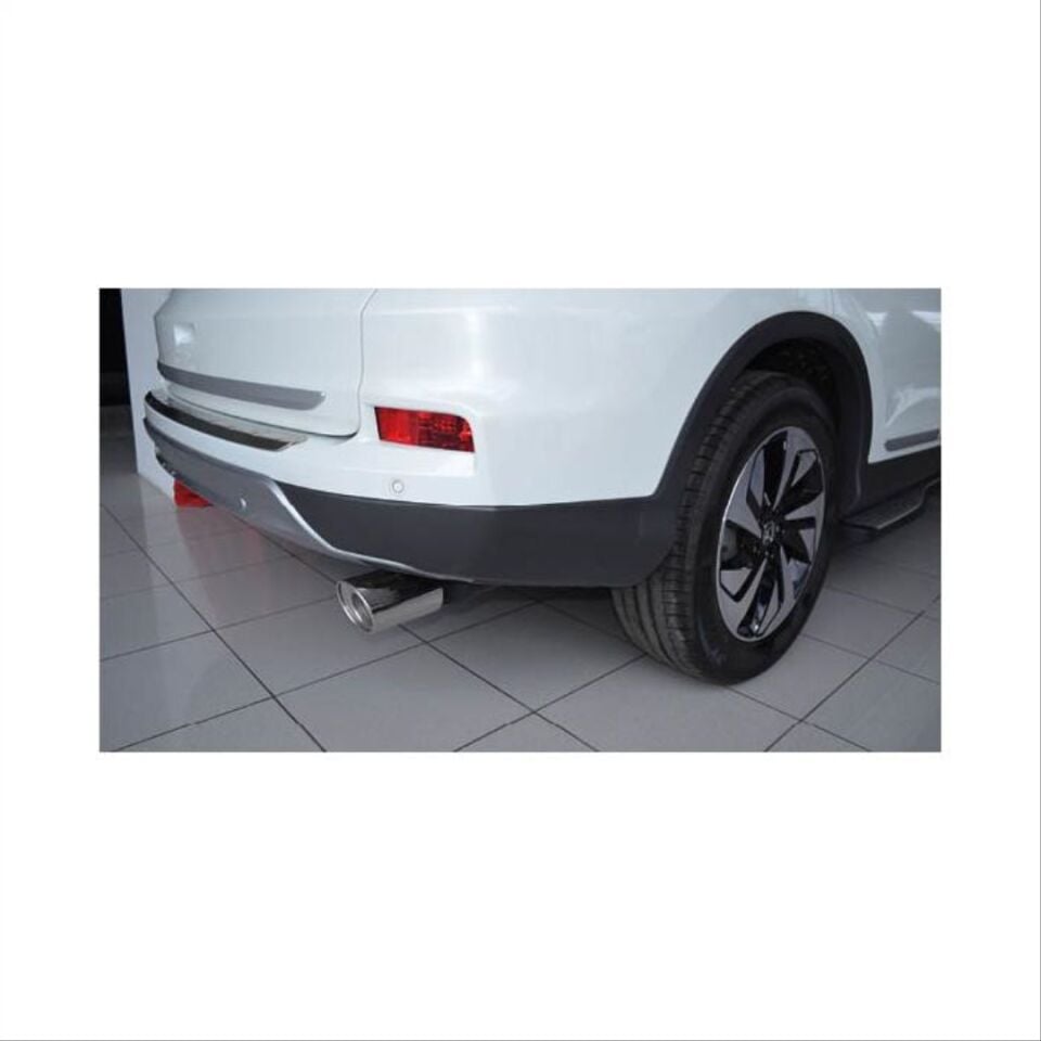 Honda CR-V 2012-2017 Paslanmaz Çelik Oval Egzoz Ucu