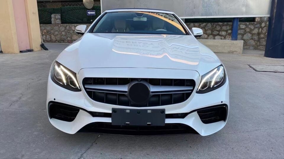 Mercedes-Benz E Serisi W213 Makyajsız E63 S Ön Tampon ve Panjur Seti