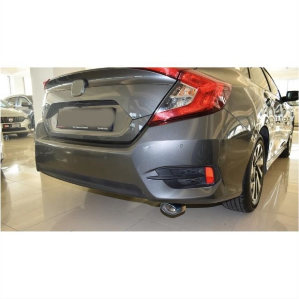 Honda Civic FC5 Arka Tampon Egzoz Görünümlü Krom Çıta Seti