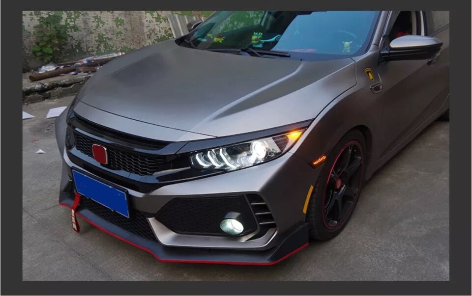 Honda Civic FC5 Mustang Kayar Sinyalli Animasyonlu Full LED Far Seti