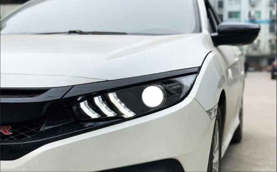 Honda Civic FC5 Mustang Kayar Sinyalli Animasyonlu Full LED Far Seti