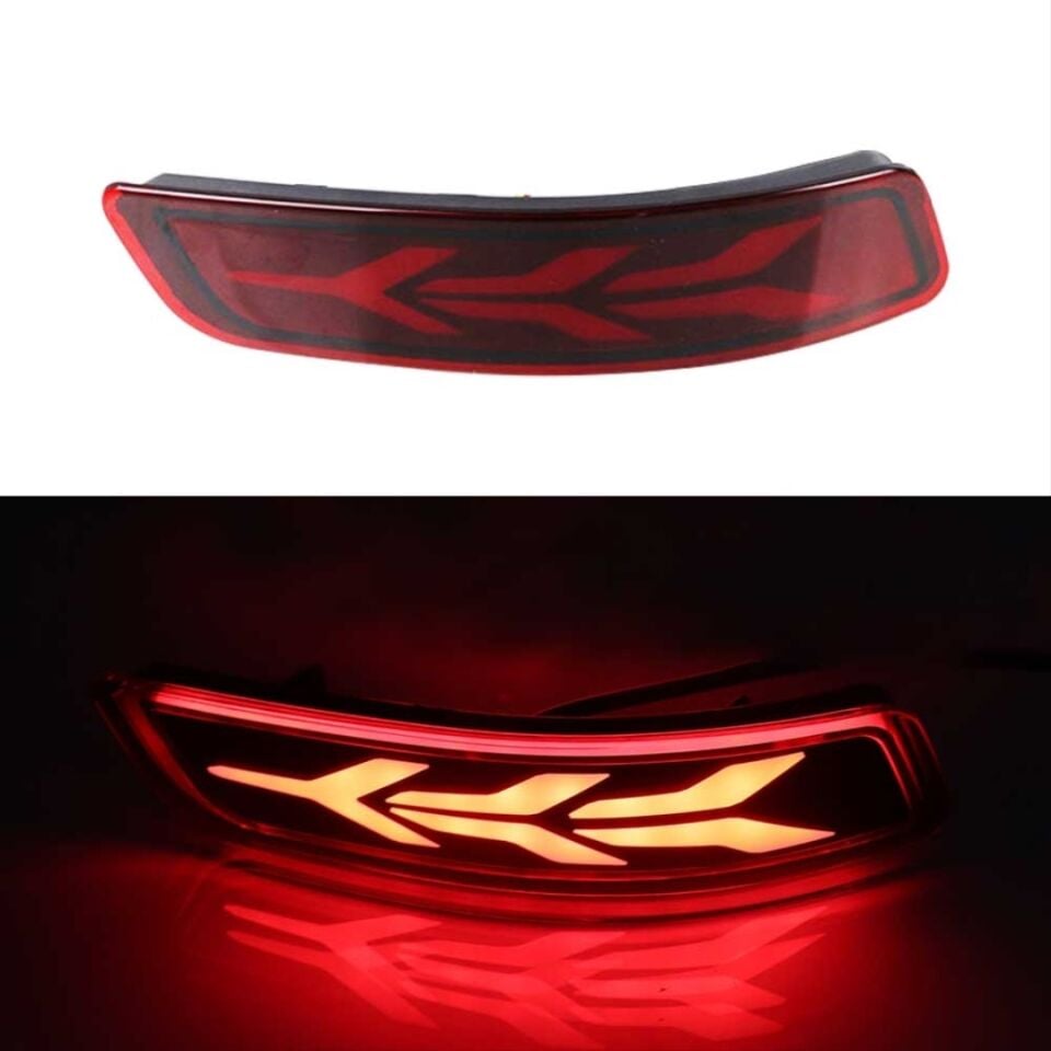 Toyota Corolla (14-16) Ağaç Kayar Sinyalli LED Reflektör Füme